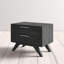 Table de chevet 2 tiroirs Glow-1014504004