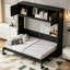 Lit escamotable avec armoires de rangement-1260798033-1260798030