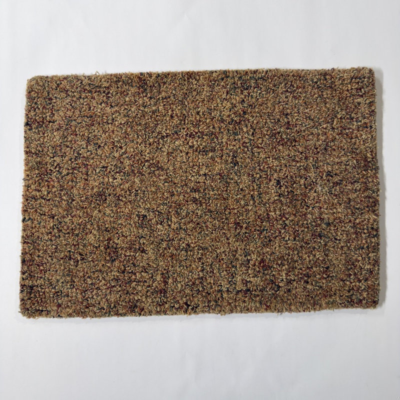 Lansvale Wool Abstract Hand Tufted Red, Gold, Ivory & Green Multi-Color Rustic Style Indoor Area Rug, 1'6" x 2'3"