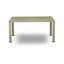 Ensemble de meubles de patio en osier 5 pièces comprenant une table de salle à manger rectangulaire avec plateau en verre et 4 fauteuils de balcon avec coussin, lin naturel-2078862126