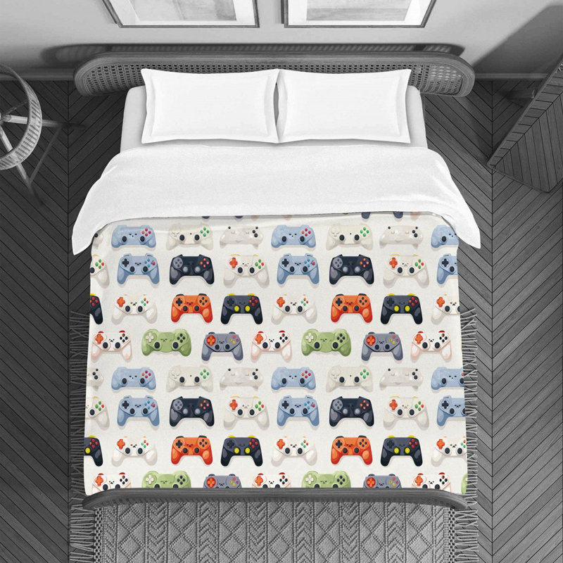 Polyester Machine Printed Duvet Cover, Queen Duvet Cover