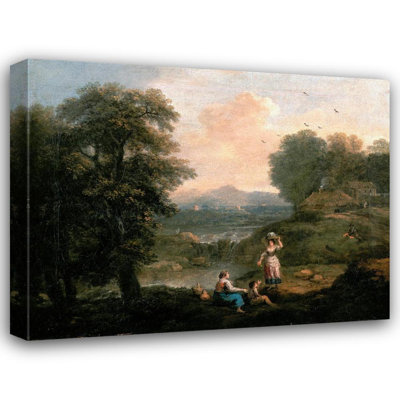 "Paysage" par Francesco Zuccarelli - Art mural sur toile tendue avec châssis