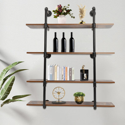 Jacarious 4 Tiered Floating Shelf
