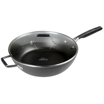 Select by Calphalon Hard-Anodized Nonstick 12"" Frying Pan with Lid -  2172332