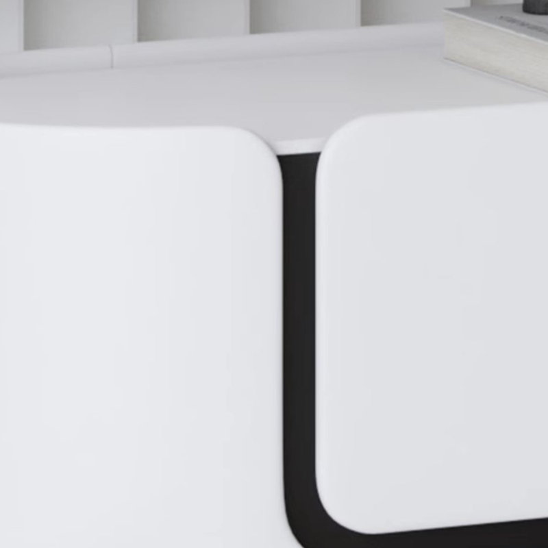 Meuble télé haut de style crème