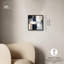«Blue and Tan Abstraction I», art mural bleu par -1716355538-1716355546