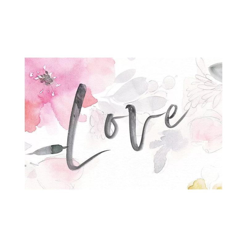 Nurture Love by Stephanie Ryan - Painting on Canvas, Wrapped Canvas, 20.32cm H x 30.48cm W x 1.91cm D