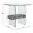 Kayley Glass Top End Table-1683022067