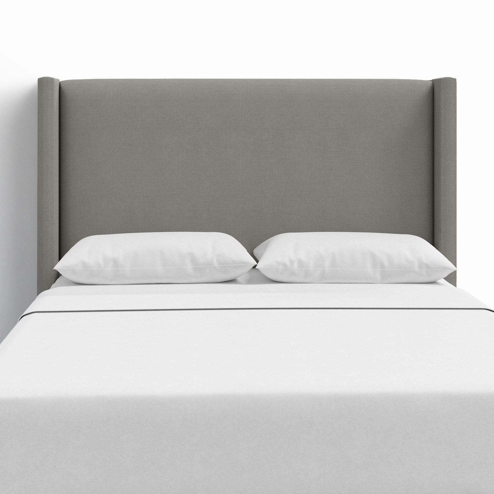 Hanson Upholstered Headboard, California King, Classic Putty Linen