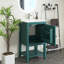 Meuble-lavabo simple 20 po avec comptoir en céramique Jeraldean-1115421059