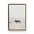 Polished Gold Floater Framed