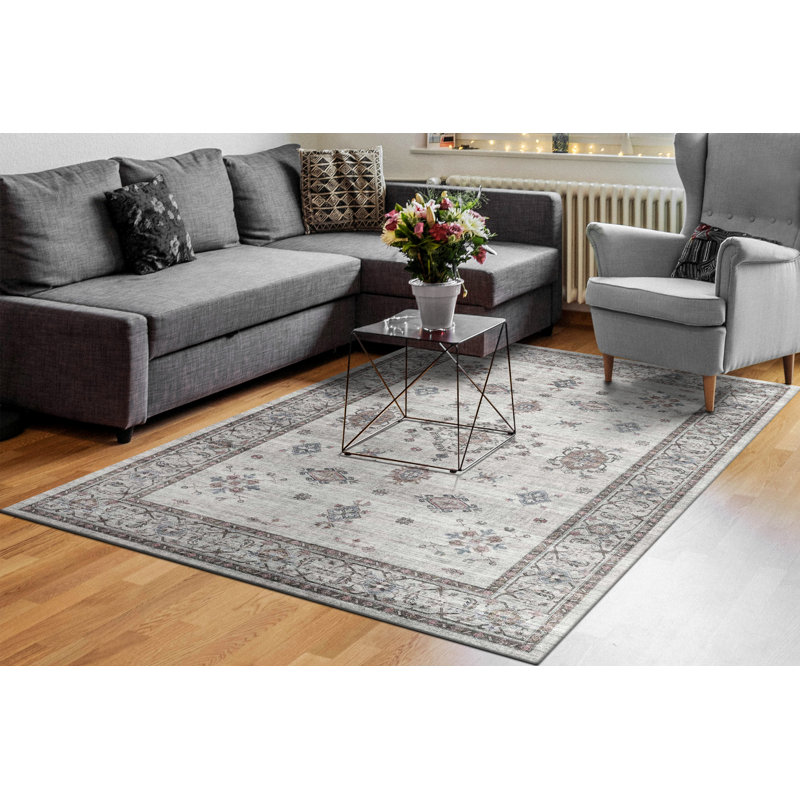 ELISE 3X5 6304-900 GREY, Rectangle 3' x 5'