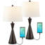 Lampe de table USB en métal Vinona-842239864
