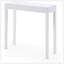 Console moderne, canapé Amy, blanc