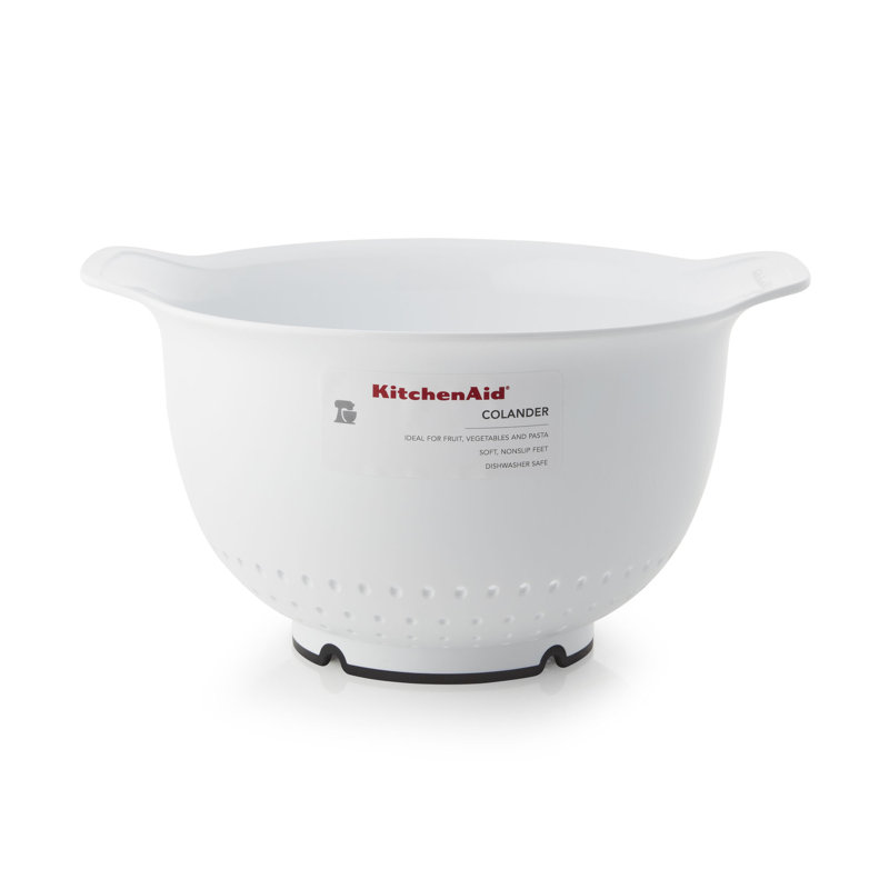 KitchenAid® Universal Plastic Colander, 7-Quart, White
