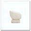 Chaise pivotante Boucle, structure en bois massif