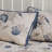 6 Piece Reversible Printed Microfiber Daybed Cover Set Blue Daybed