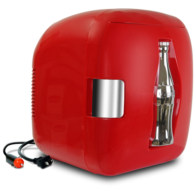 Coca-Cola Heritage 12 Can Portable Cooler/Warmer 12V DC 110V AC 7.9L Red