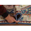 Tapis de couloir oriental bleu 3x12