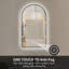 Miroir mural noir anti-buée-1750736340