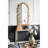 Golden Leaf Accented Decorative Arched Wall Mirror For Bedroom 51.5" X 29" With Embellishments Living Room