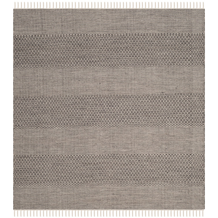 Bester Hand Woven Cotton Striped Rug