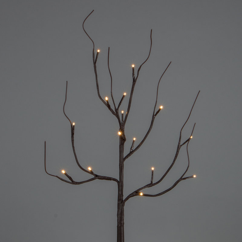 27" Brown LED Branch Set with Timer