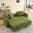 78" Upholstered Folding Day Bed-1893420367