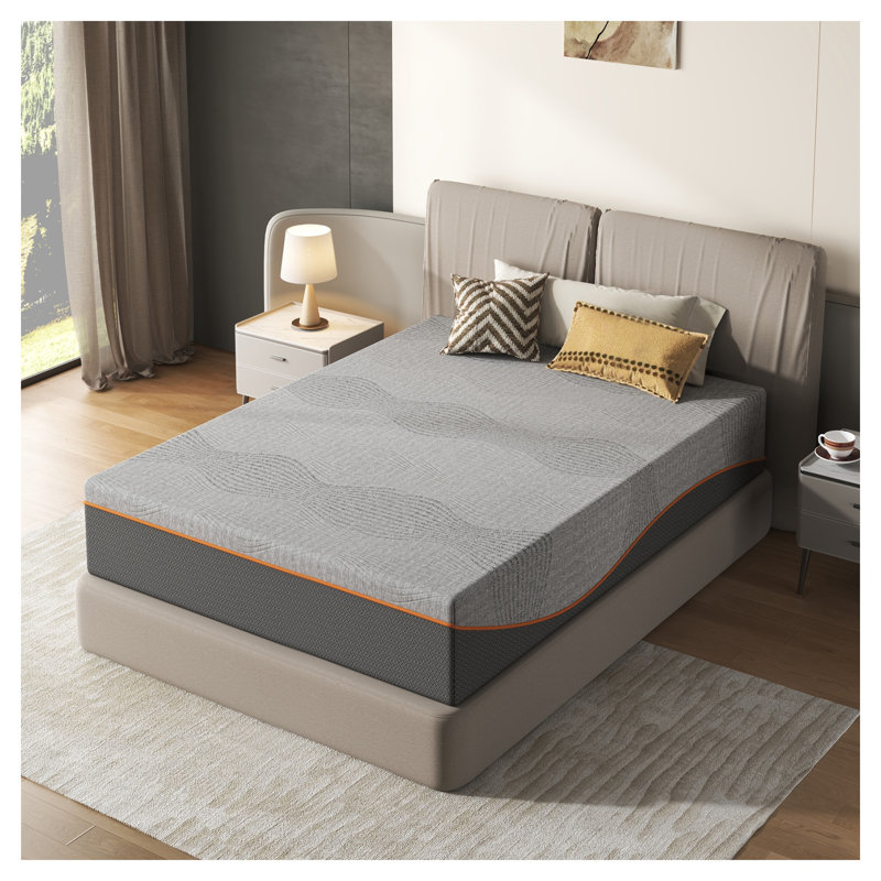 12-Inch Full Size Memory Foam Mattress with Green Tea Extract and Charcoal Infusion