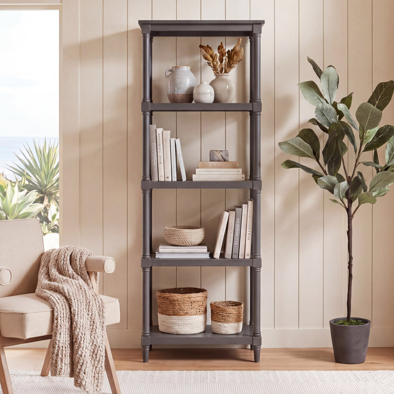 Etagere Bookcase, Gray