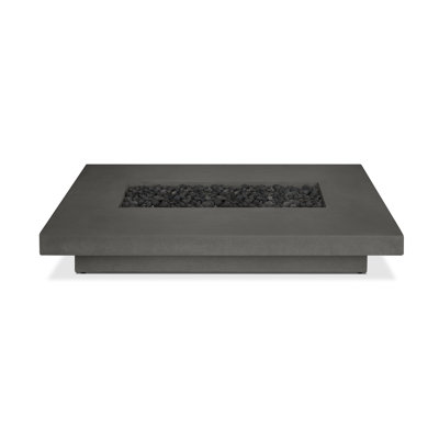 Geneva Concrete Propane Fire Pit Table