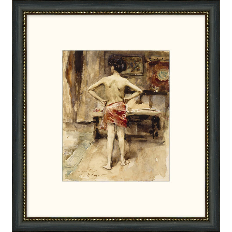 Étranger 14 - Peinture encadrée