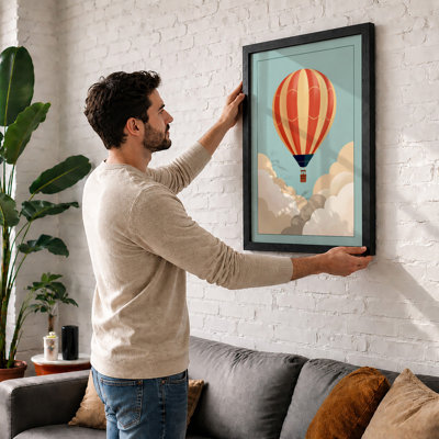 Skybound Wonder Modern - Framed Print