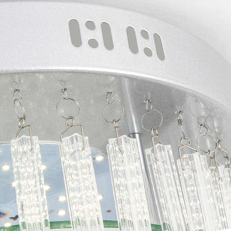 Luminaires de cuisine encastrés à DEL en cristal Modern