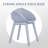 2-Pack Modern Lounge Chairs – Indoor/Outdoor All-Weather PP Plastic, Lightweight For Patio, Beach, Living Room-1498462998