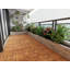 12 po X 12 po Carreaux de terrasse en acacia, paquet de 10, teck doré