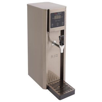 2.06Gal Commercial Electric Stainless Steel Step-Heating Water Dispenser