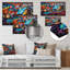 Indigène composition grand mystère - art mural amérindien-84902051-84902048