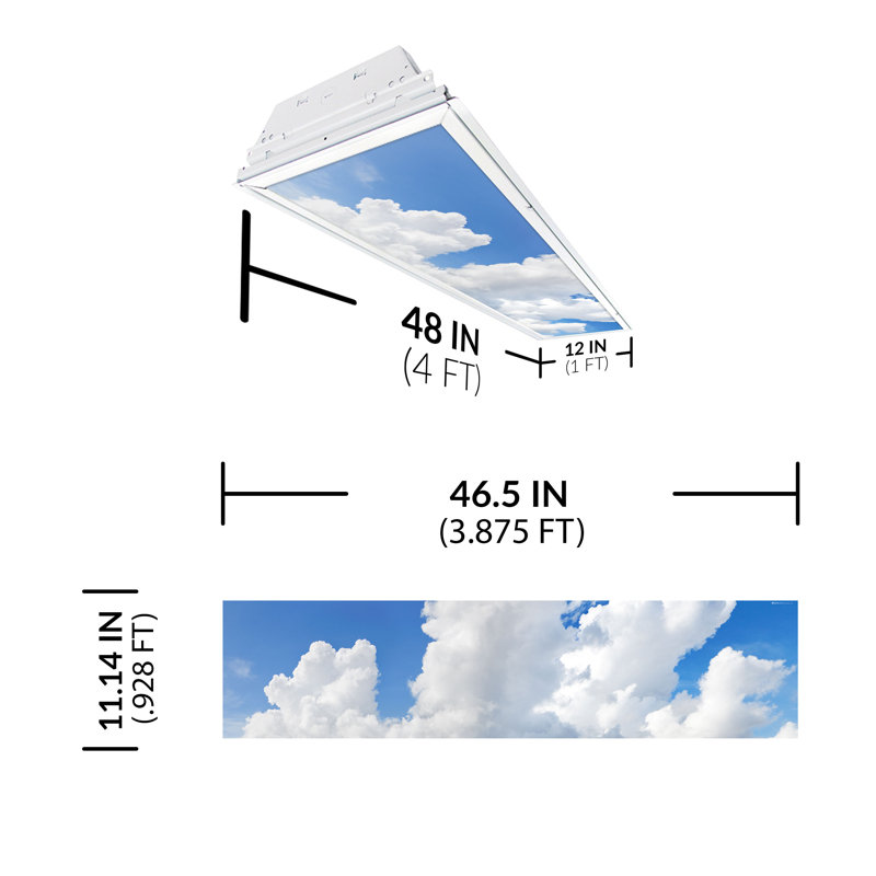Couvre-lumière décoratif flexible clouds