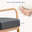 Chaise avec accoudoirs de lecture rembourrée Comfy-583249373