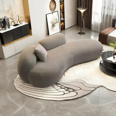 Comfy Large Chaise Lounge with High Density Sponge