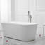 Robinet de baignoire sur pattes à poignée simple-87170042