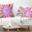 Coussin lombaire floral de fleurs exotiques