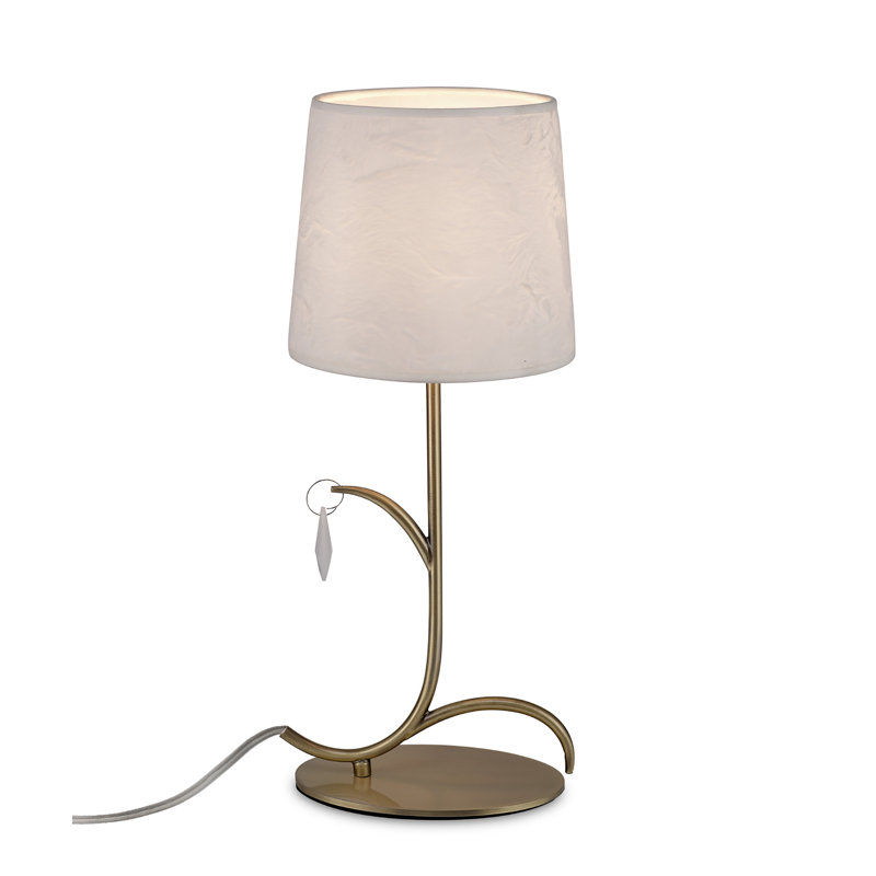Downridge Metal Table Lamp, Antique Brass