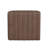Ada Footstool Ottoman, Channel Tufted Taupe Brown Boucle, 19 Inch-112313369