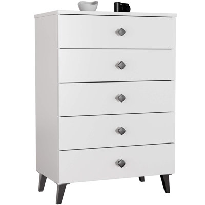 Jasinski 5 -Drawer Console