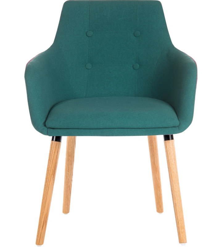 Camas Upholstered Armchair, Jade