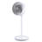 7" Oscillating Standing Fan With Remote Control 15H Timer 3-Speed Settings Adjustable Tilt