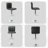 Adjustable Hydraulic Bar Stool Set Of 2, Swivel Faux Leather For Comfort And Style-527892118