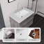 Meuble-lavabo flottant 24 po avec tiroirs à fermeture en douceur 24 po